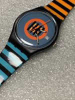 SWATCH *Gent*GB407*CORAL GABLES*1987*Neu* Läuft Perfekt.