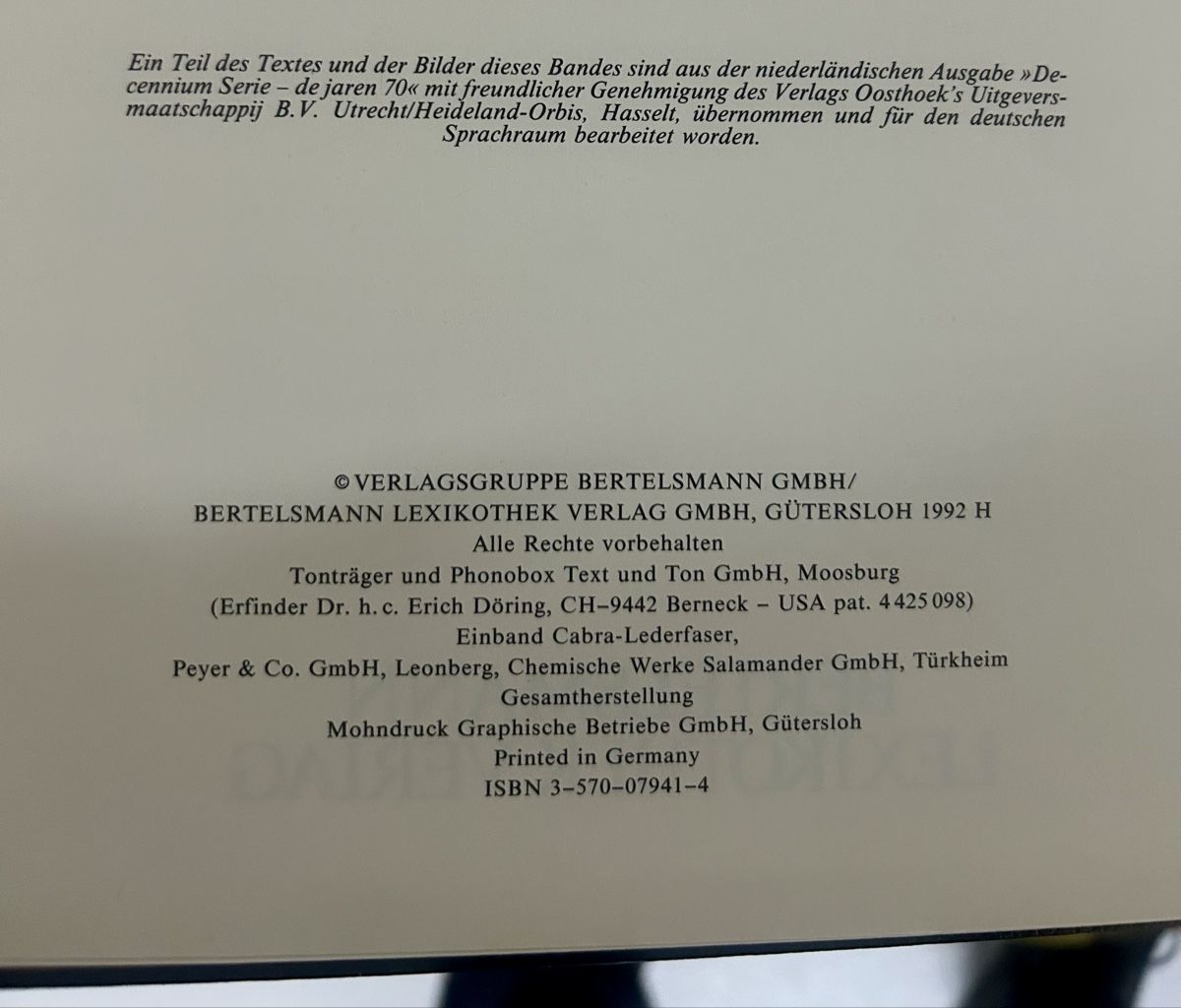 Libri: [ANTIK]: Grosse Bertelsmann Lexikothek - 15 Bände + Extra – Usato da Arni AG venduto da CreaFlex 4