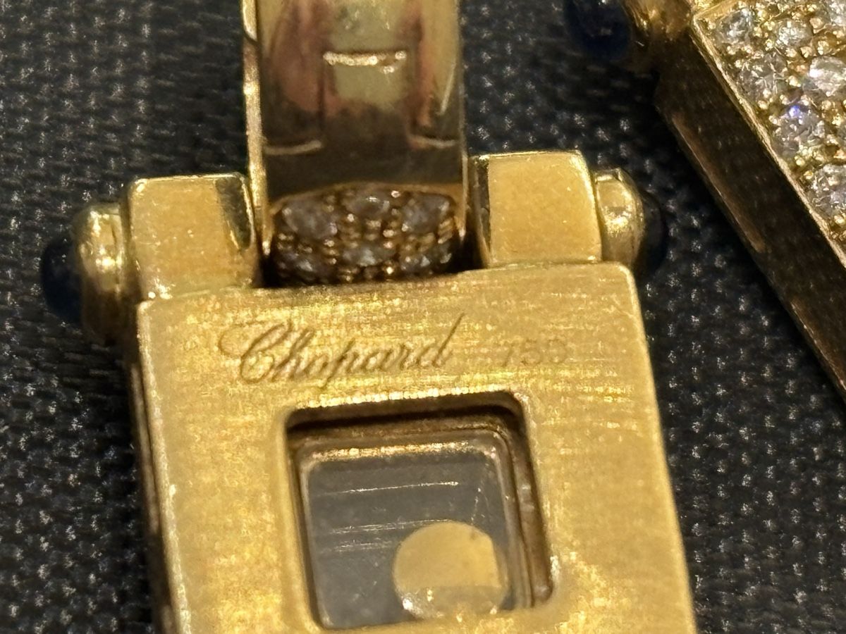 Chopard Ohrringe & -stecker: Orecchini Chopard in oro e diamanti  – Gebraucht aus Mendrisio von TicinoWatchLab 3