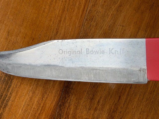 Accessori: Original Bowie Messer mit Lederscheide – Usato da Ennenda venduto da glarner58 2