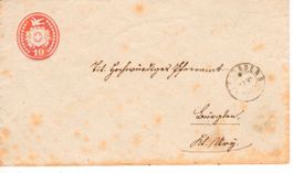 Tüblibrief, Seelisberg - Altdorf 1872 - Zwergstempel