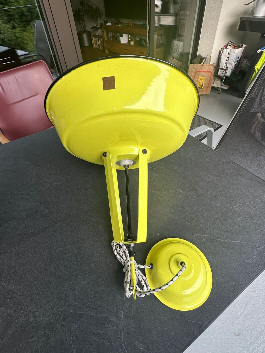 Hk Living Lampadari & plafoniere: Pendelleuchte Emaille HK living – Usato da Burgdorf venduto da Apfel62 1