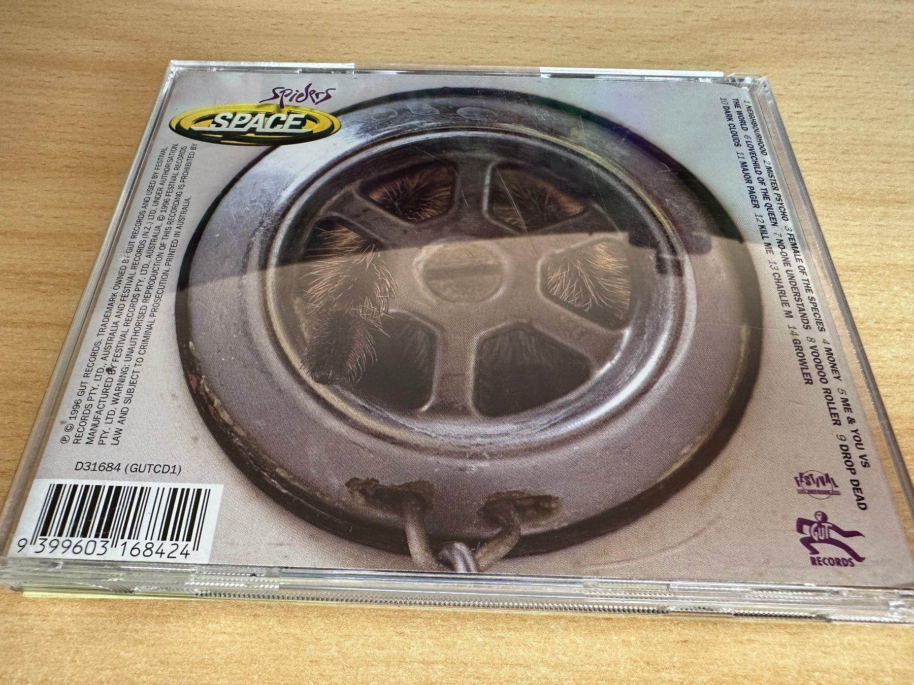 CD: Space – Spiders – Usato da Rikon im Tösstal venduto da Alpenmutz 1