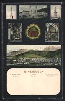 Einsiedeln, Kloster, Hl. Meinrad-Statue,