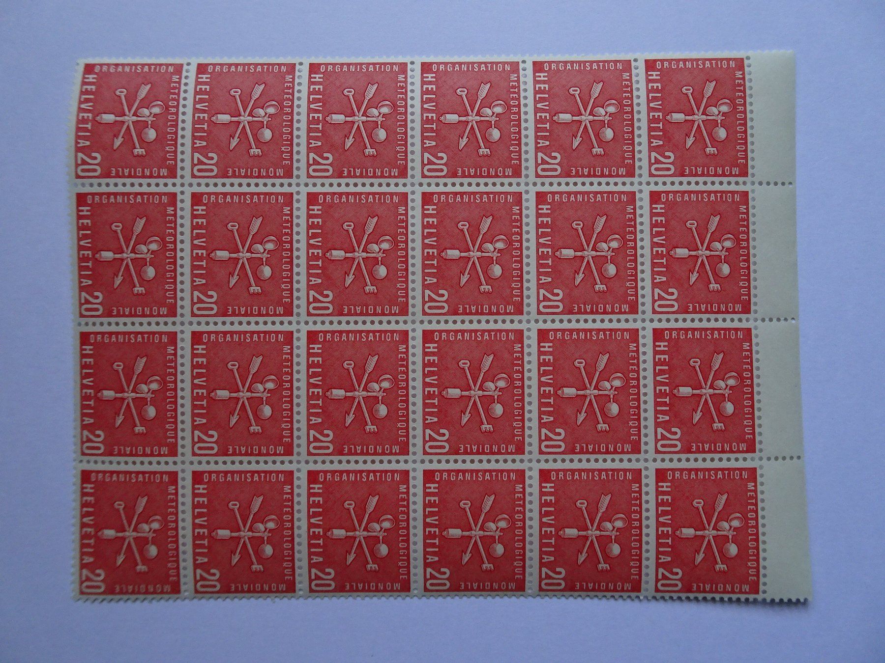 Alle Briefmarken: OMM 1960** – Neu (gemäss Beschreibung) aus Aadorf von Chnorli-Furz