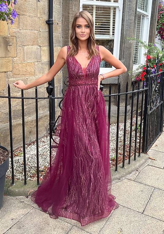 Vestiti: Glitzerabendkleid – Usato da Winterthur venduto da Anjarys 5