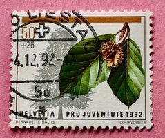 Nr.J 324 König melchior  Pro Juventute GESTEMPELT 1992 