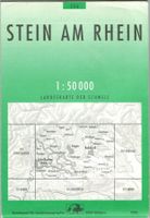 Landkarte Stein am Rhein 1990