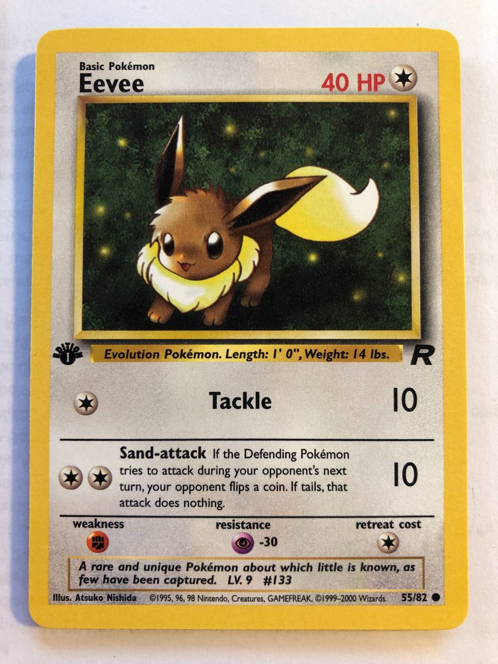 Carte collezionabili: Eevee 1st Team Rocket - MINT - ab 1.- – Usato da Giubiasco venduto da dan_pr8b