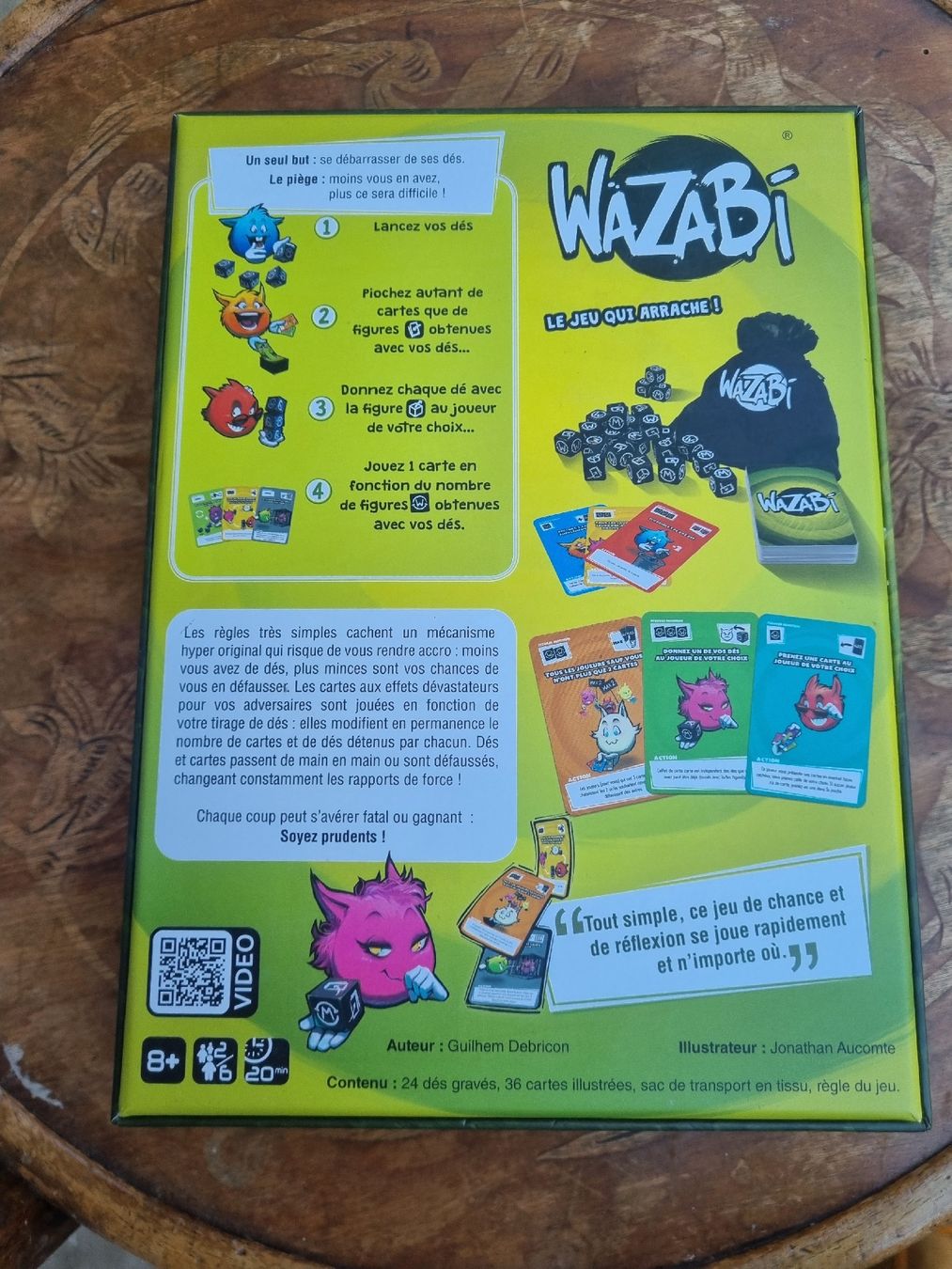 Giochi: Jeu de société WAZABI, gigamic – Usato da Fribourg venduto da jarmilka 2