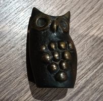 sculpture bronze Michel Faget "Chouette"
