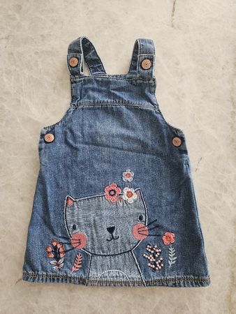 Madchen Fred & Flo Jeanskleid 12–18 Monate