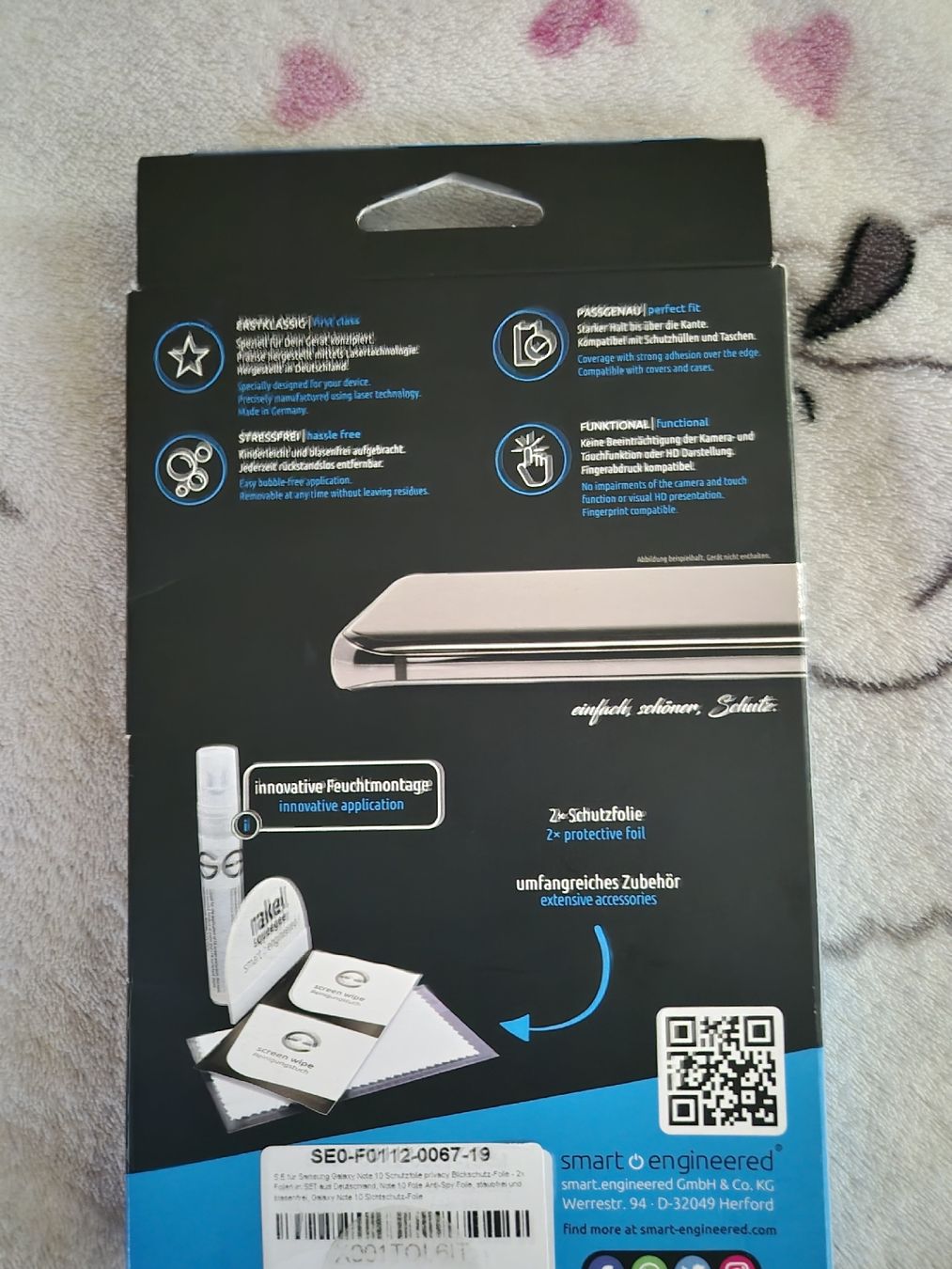 Samsung Cover & Protezioni schermo: Samsung Note 10 Schutzhülle & Wasserdichte Hülle Set – Nuovo (secondo la descrizione) da Windisch venduto da Europapark18 6