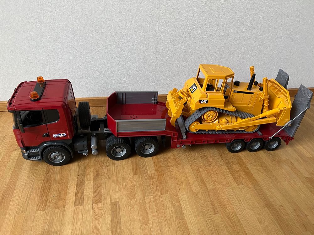 Bulldozer, Bruder Fiat FR 130, sans pelle (Bnm Bulldozer, Bruder Fiat FR 130, sans pelle (Bnm