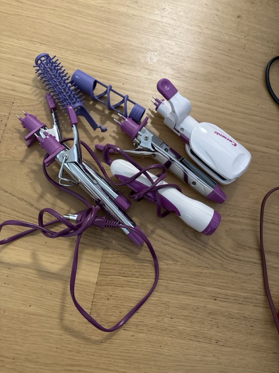 BaByliss Piastre & Arricciacapelli: Lockenstab Set Ceramic Lila 4 Teile gebraucht – Usato da Urdorf venduto da nao_ww7f