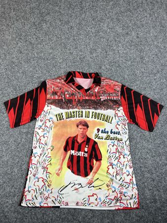 Vintage AC Milan Marco van Basten M 