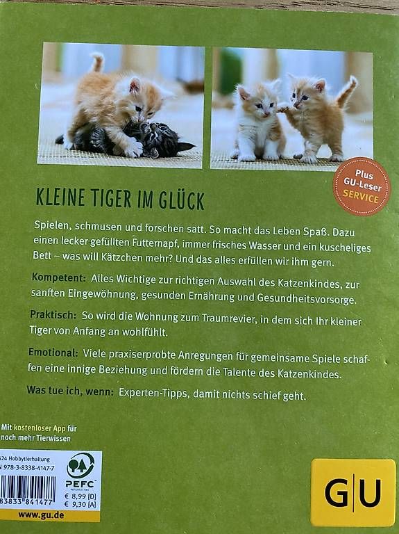 Bücher: Ratgeber "Unser Kätzchen", neuwertig – Gebraucht aus Olten von jen_5nsj 1