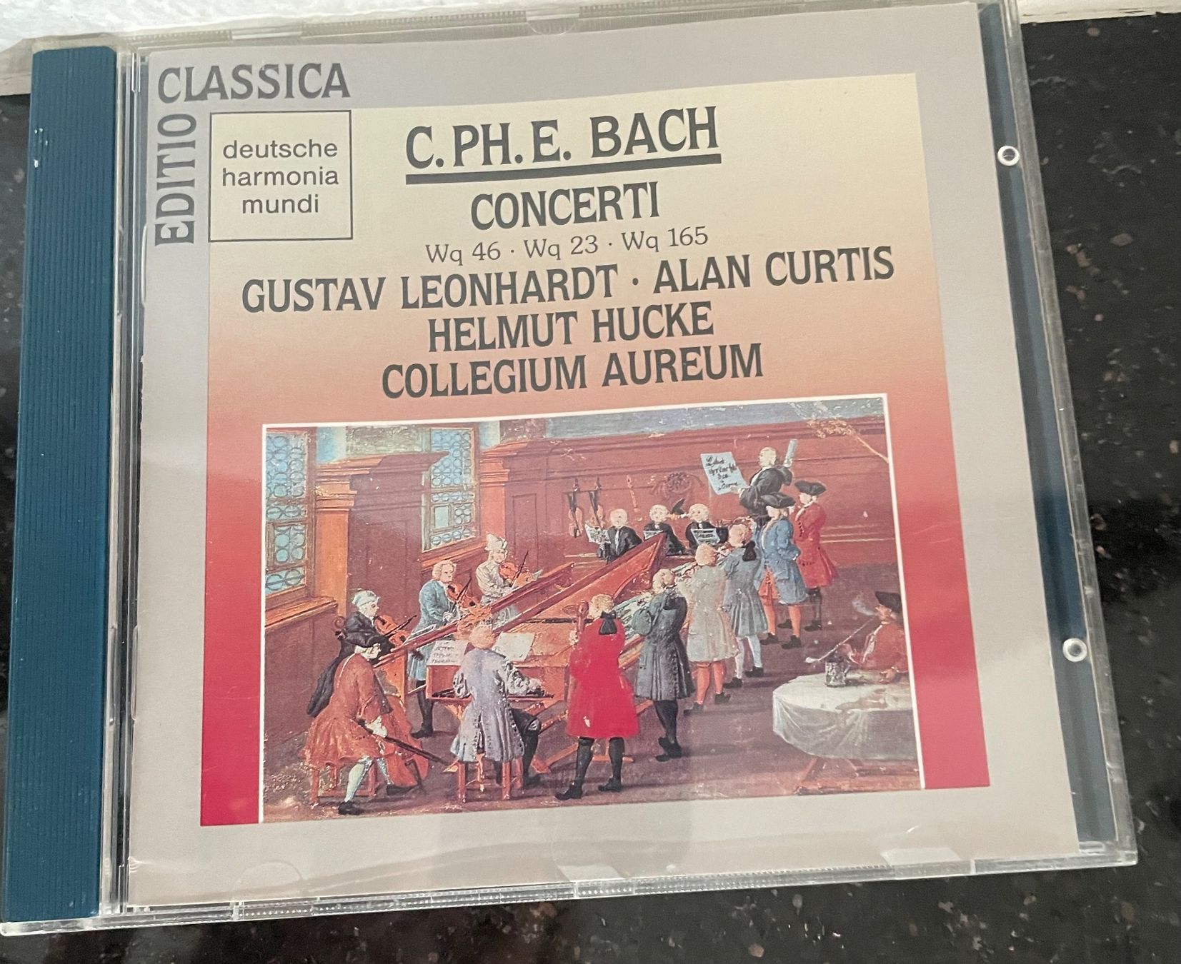 CD: J.S. & C.P.E. Bach, grosse Werke, 6 CDs & 2 Doppel CDs – Usato da Niederweningen venduto da baghirac 1