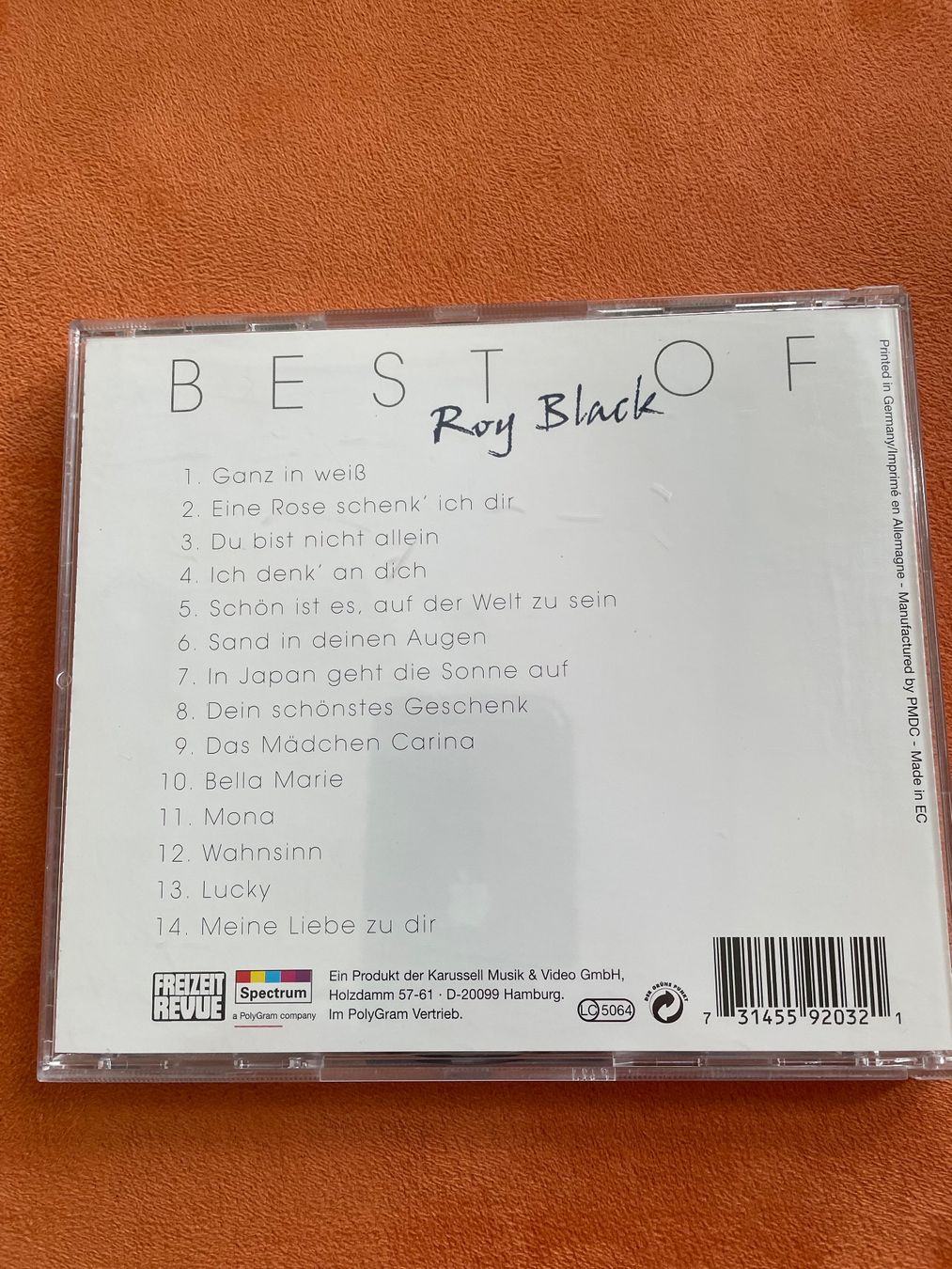 CDs: Roy Black - Best Of CD – Gebraucht aus St.Gallen von Korb0 1