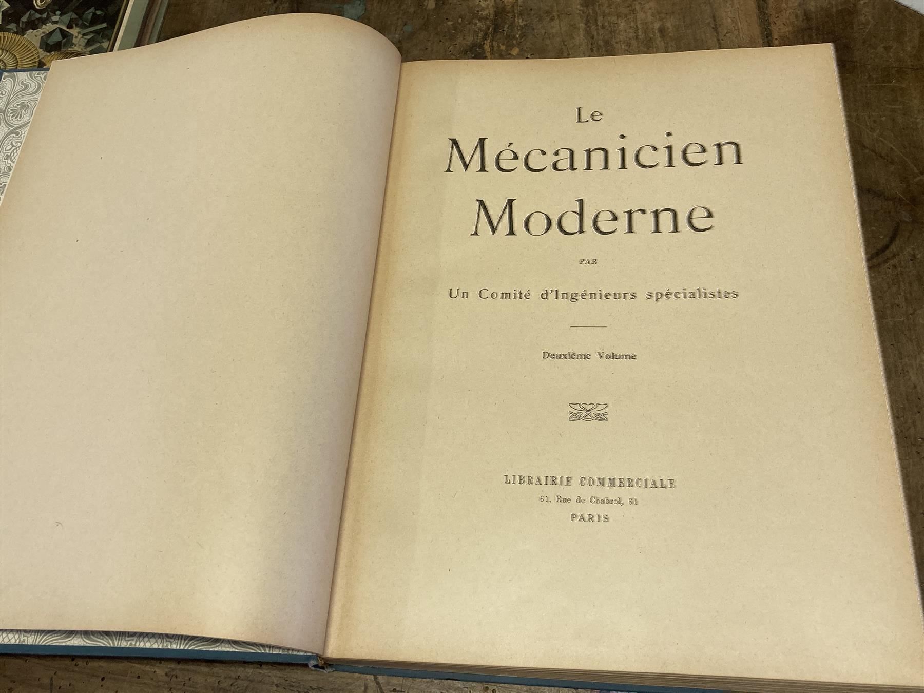 Bücher: (ca) Le mécanicien moderne II. Band – Gebraucht aus Bern von Jwpm66 1