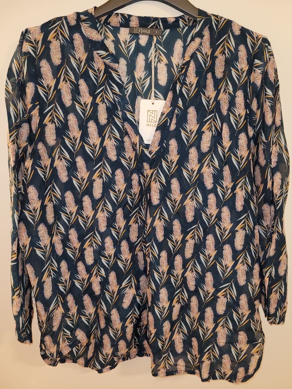 Nile Blusen: nile bluse neu gr. S, seide/ baumwolle – Neu und originalverpackt aus Urdorf von Mico.I 3