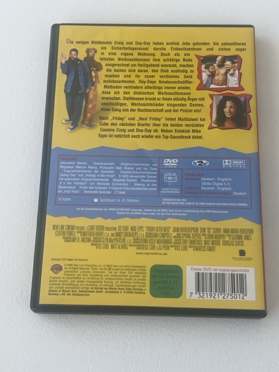 Tutti i DVDs: DVD Film Friday After Next  – Usato da Gossau SG venduto da DuDaRi0089 1