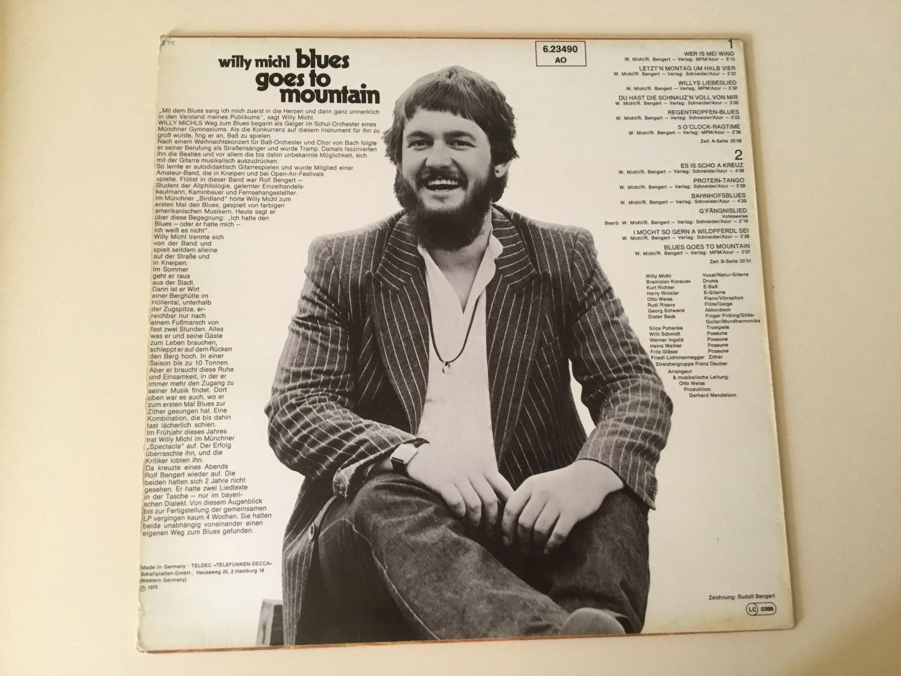 Schallplatten: Willi Michl / Blues go to mountain – Neu (gemäss Beschreibung) aus Kreuzlingen von Schuggerman 1