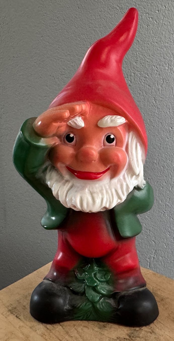 Statuette: Alter / älterer Gartenzwerg ZEHO Zwerg 24.5 cm – Usato da Rothrist venduto da Luckywinner