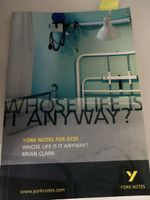 Buch / York notes Whose Life Is It Anyways?