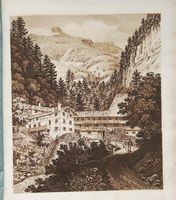 Weissenburg Neujahrsblatt 1822 mit Ansicht