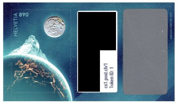 Tutti i francobolli: Swiss Crypto Stamp ID1 Matterhorn** – Nuovo (secondo la descrizione) da Dottikon venduto da haeusibuh5 1