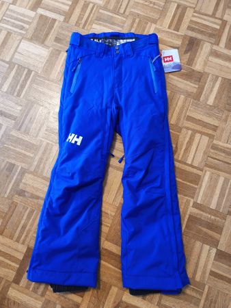 Helly Hansen Skihose Gr 140 Jr Falcon Full Zip blau, Neu