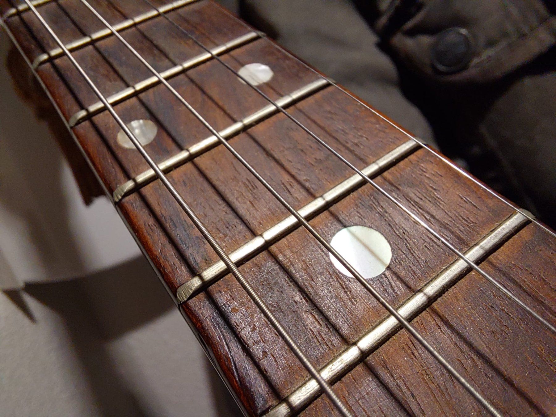 Instruments de musique: Vintage 4-String Banjo - ein Stimmknopf fehlt – Défectueux à Bäretswil par clarksville 7