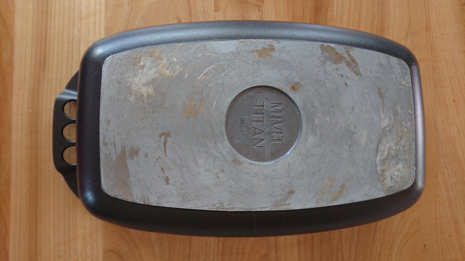 Pentole: Bräter Titan mit Glasdeckel – Usato da Dürnten venduto da babajoo 2