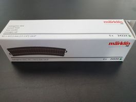 MÄRKLIN: 6 X C-GLEISE 24224 GEBOGEN NEUWERTIG/OVP
