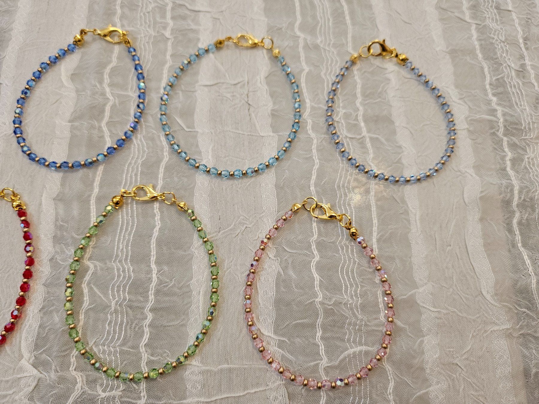 Bracciali & Braccialetti: Armkette aus swarovski perlen – Nuovo (secondo la descrizione) da Dietikon venduto da Eleda 3