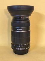 Canon EF-S 55-250mm Lens, Like New Condition