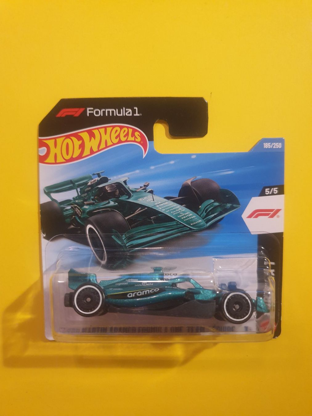 Hot Wheels Modellini d'auto: Hot Wheels ASTON MARTIN ARAMCO FORMULA ONE TEAM – Nuovo e nell'imballaggio originale da Oftringen venduto da Rotor 1