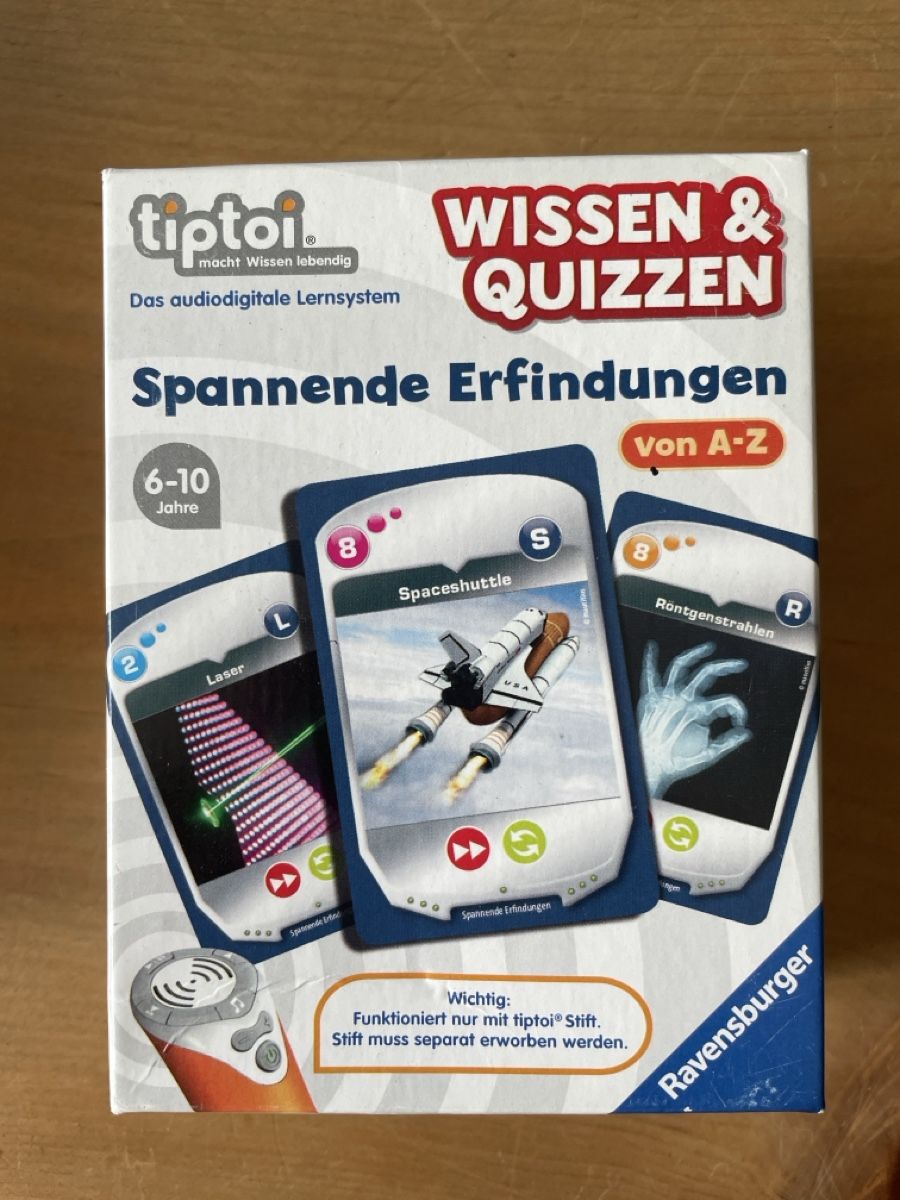 Tiptoi Spiele: Tiptoi: Spannende Erfindungen – Gebraucht aus Kilchberg ZH von Kiri7