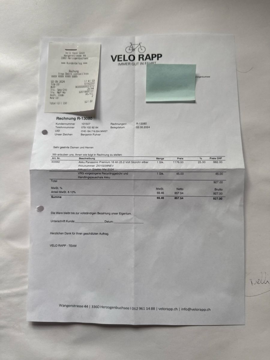 Flyer Vélos: Flyer 25km/h Grösse S – D'occasion à Wynau par Motofija 7