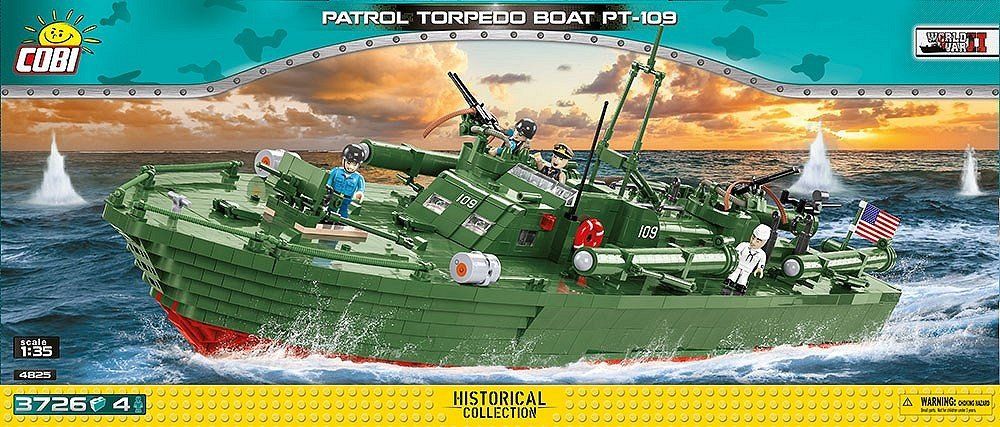 Cobi Jeux de construction: ✨NEU & OVP! COBI 4825 Torpedoboot PT-109 – Sammler-Modell🚤 – Neuf avec emballage d'origine à Rorschach par Exonic