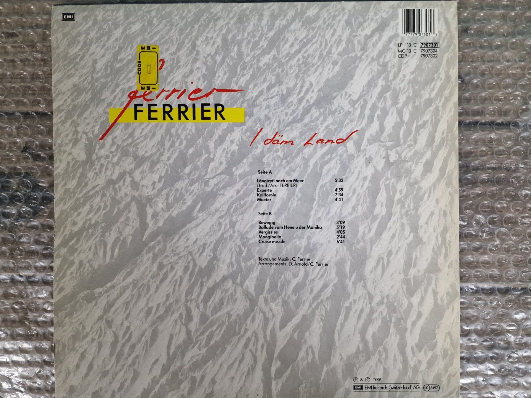 Dischi in vinile: Ferrier LP – I Däm Land – Usato da Root venduto da atelier22 1