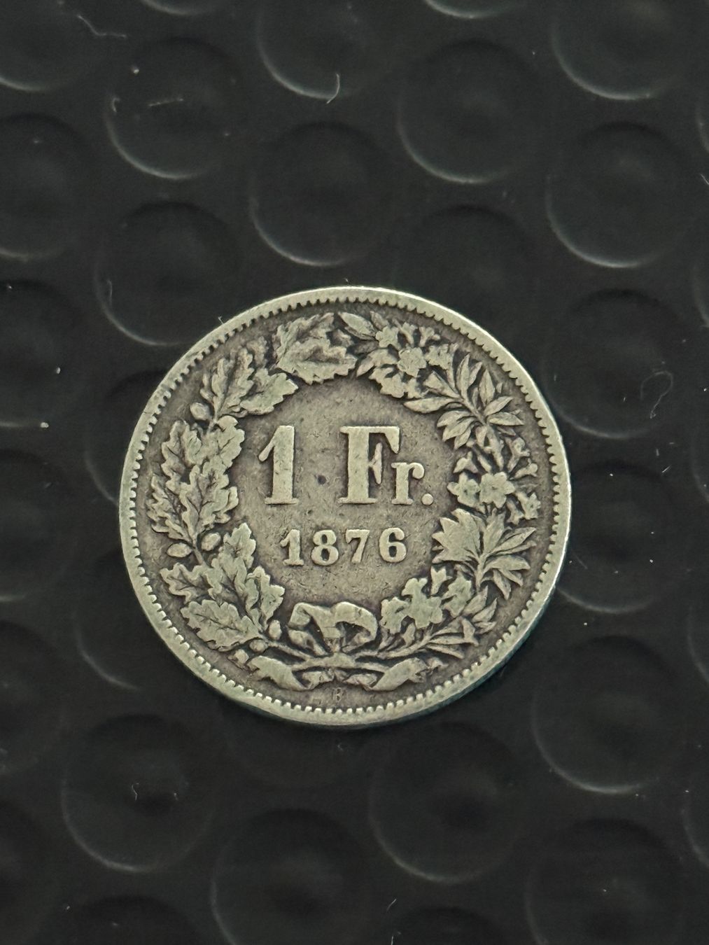 Tutti le monete: 1 Franken 1876  Rar – Usato da Wallisellen venduto da SWISS_SILVER1