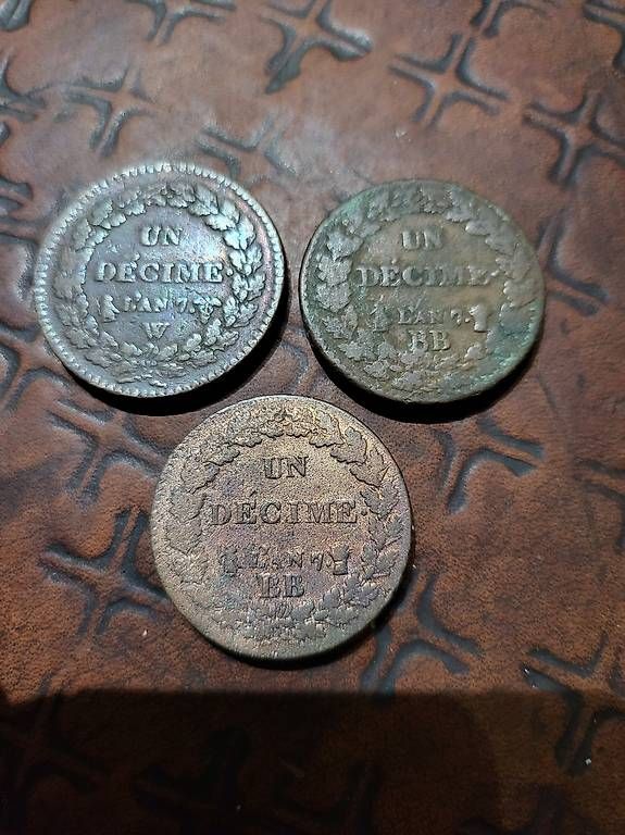 Tutti le monete: 3 monnaies 1 décime – Usato da Lausanne venduto da ber_qk5j