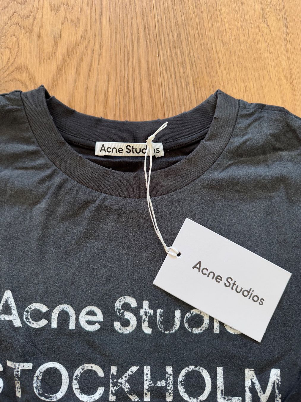 Acne Studios T-shirt: Acne Studios Longsleeve Gr. S, schwarz – Nuovo (secondo la descrizione) da Triesen venduto da atos87 1
