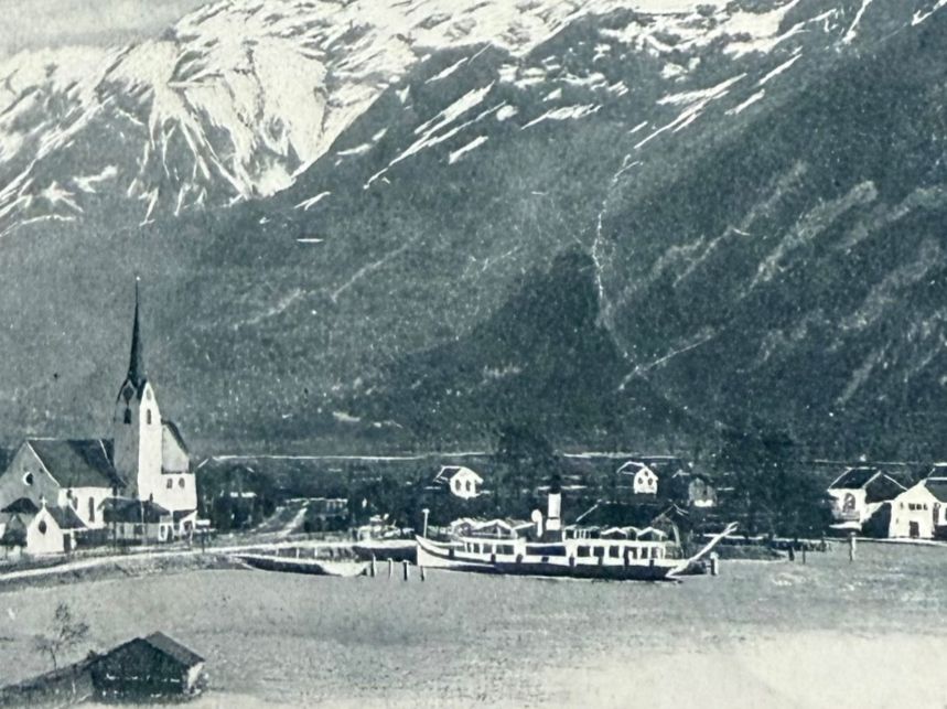 Cartoline postali: Flüelen - Dampfschiff -1903 – Usato da Lutry venduto da Ediego 1