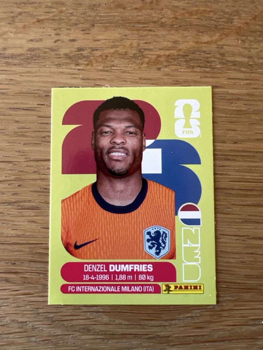 Panini Sammelbilder & Trading cards: Denzel Dumfries Panini Sticker – Neu (gemäss Beschreibung) aus Grüt (Gossau ZH) von BOOOTSY