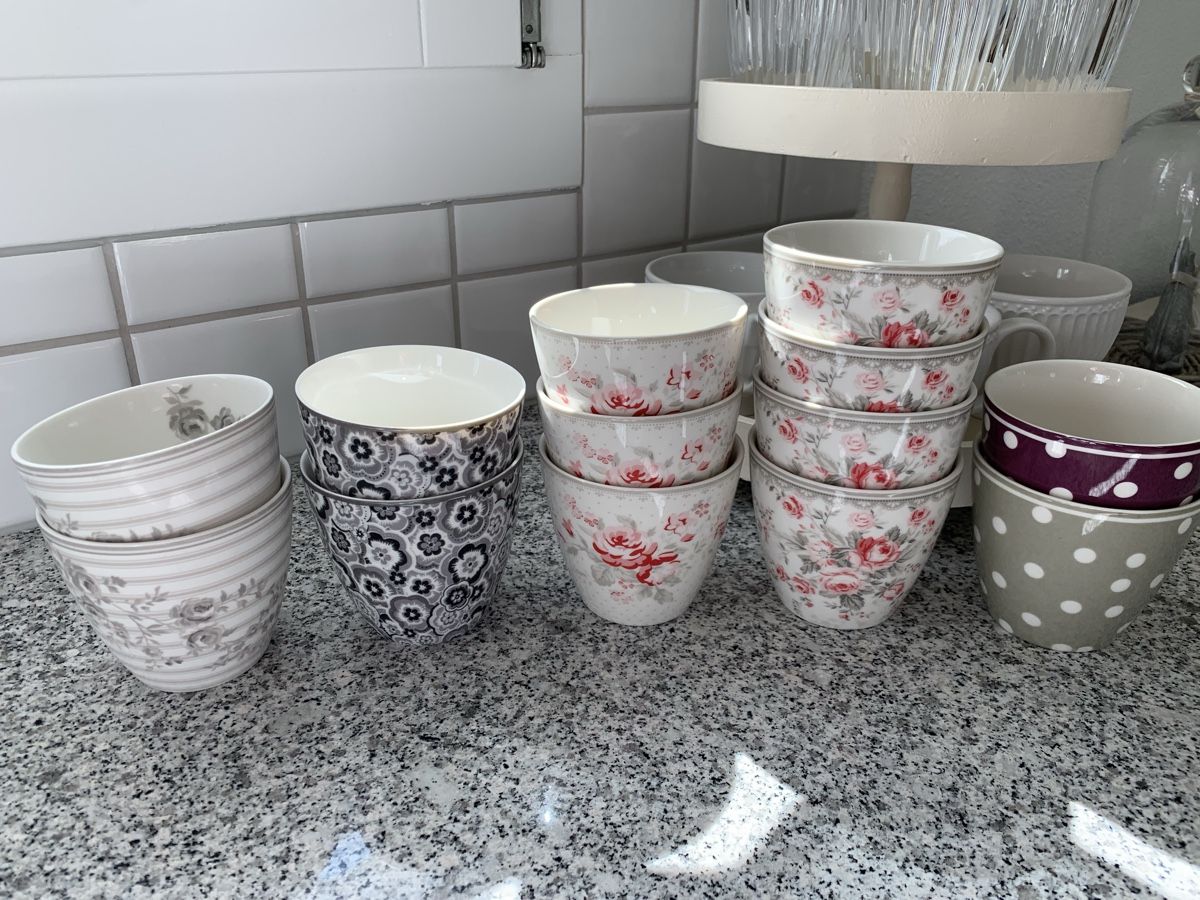 Greengate Tazze: Verschiedene Latte Cup Becher von Greengate – Usato da Ellikon an der Thur venduto da Bali1999
