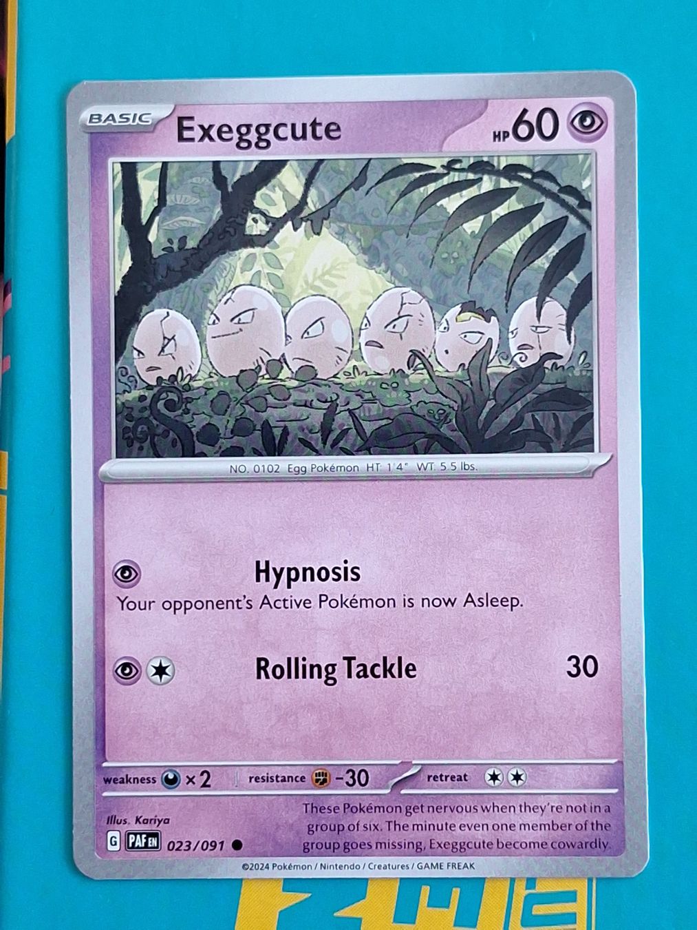 Pokémon Carte collezionabili: Exeggcute - Pokemon Paldean Fates – Usato da Altstätten SG venduto da GGsGameshop