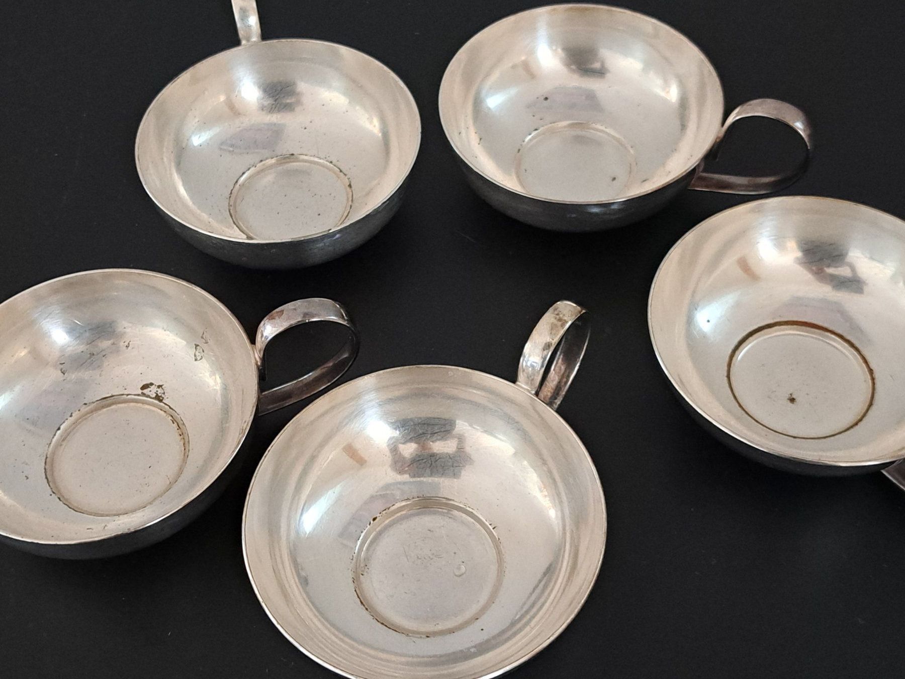 Geschirrsets: Glacéschalen aus Hotelsilber – Gebraucht aus Zürich von Mondmatrose01 2